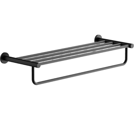 Изображение товара Полка для полотенец Sancos Base черный матовый, арт. SC9028MB
