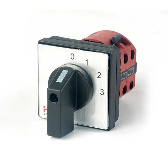 Изображение товара Переключатель кулачковый HLT ПК-1-101 10А 1P 0-1-2-3 IP20 085-21-001