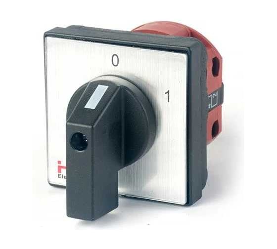 Изображение товара Переключатель кулачковый HLT ПК-1-11 10А 1P 0-1 IP20 085-21-019