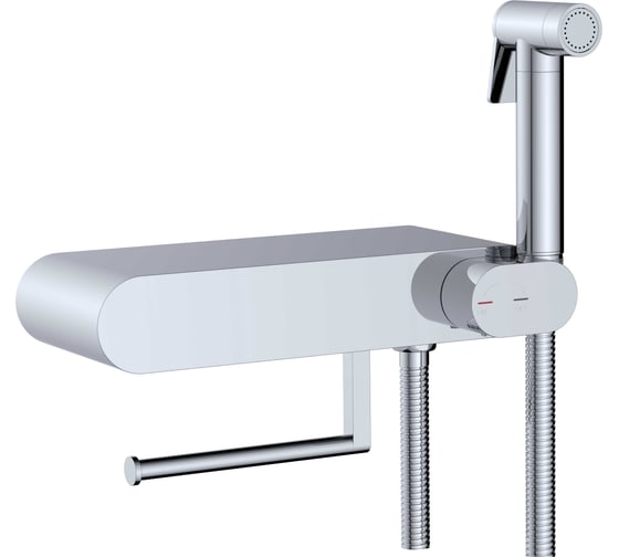 Изображение товара Гигиенический душ со смесителем RGW SP-222 Хром (Смеситель/шланг/гигиенический душ/) 581408222-01