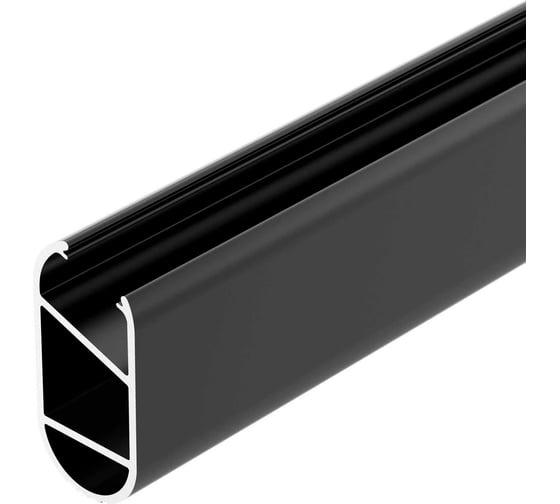 Изображение товара Профиль Arlight WARDROBE-1530-2000 ANOD BLACK 2м 054942