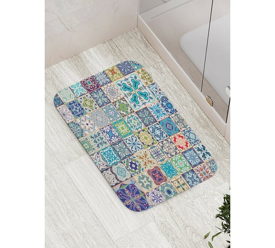 Изображение товара Коврик противоскользящий JoyArty "Фантазийный ручей" для ванной, сауны, бассейна, bath_17029