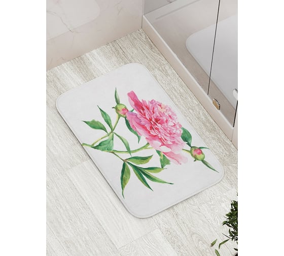 Изображение товара Коврик противоскользящий JoyArty "Май расцветает" для ванной, сауны, бассейна, bath_14558