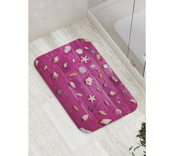 Изображение товара Коврик противоскользящий JoyArty "Морская коллекция" для ванной, сауны, бассейна, bath_20366