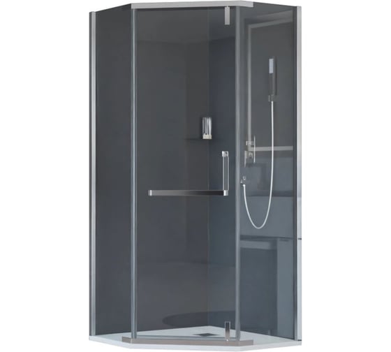 Изображение товара Душевой уголок RGW 80х80х195 HO-081 Трапеция/хром/Прозрачное/8 мм (2 уп.) 350608188-11