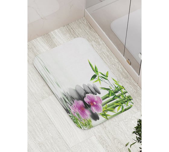 Изображение товара Коврик противоскользящий JoyArty "Лечение камнями" для ванной, сауны, бассейна, bath_18949