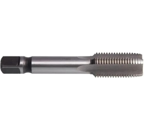 Изображение товара Метчик ZENION метрическая резьба М10x1.25, Р6М5(4341), ГОСТ 3266-81, для сквозных отверстий, с проходным хвостовиком, упаковка 2 шт, мт00069у