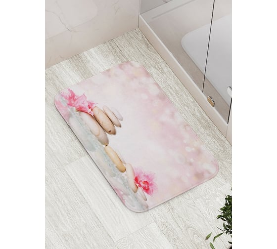 Изображение товара Коврик противоскользящий JoyArty "Дыхание релакса" для ванной, сауны, бассейна, bath_2617