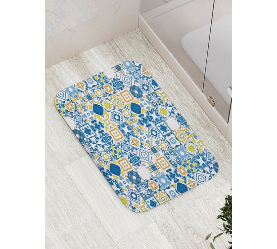Изображение товара Коврик противоскользящий JoyArty "Скатерть самобранка" для ванной, сауны, бассейна, bath_2854