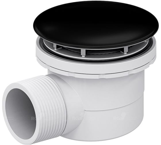 Изображение товара Сифон RGW QYD-06 черный O 60 мм с сухим затвором 18241106-04