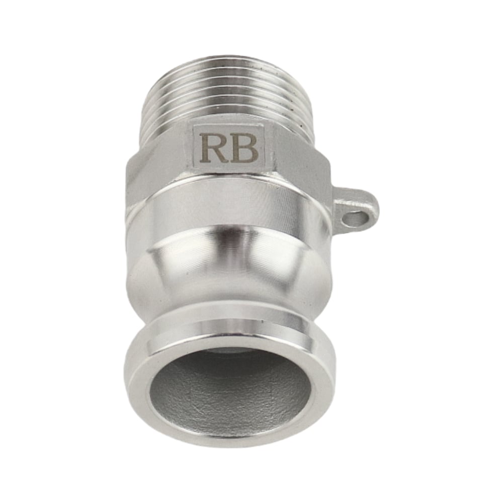 Изображение товара Камлок из нержавеющей стали RUSBELT F-200 50 мм наружная резьба