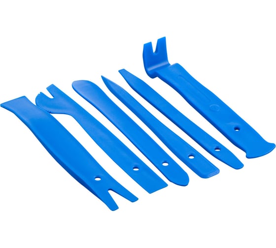 Изображение товара Набор съемников для демонтажа клипс и облицовачных панелей Zipower (6 шт) PM5163