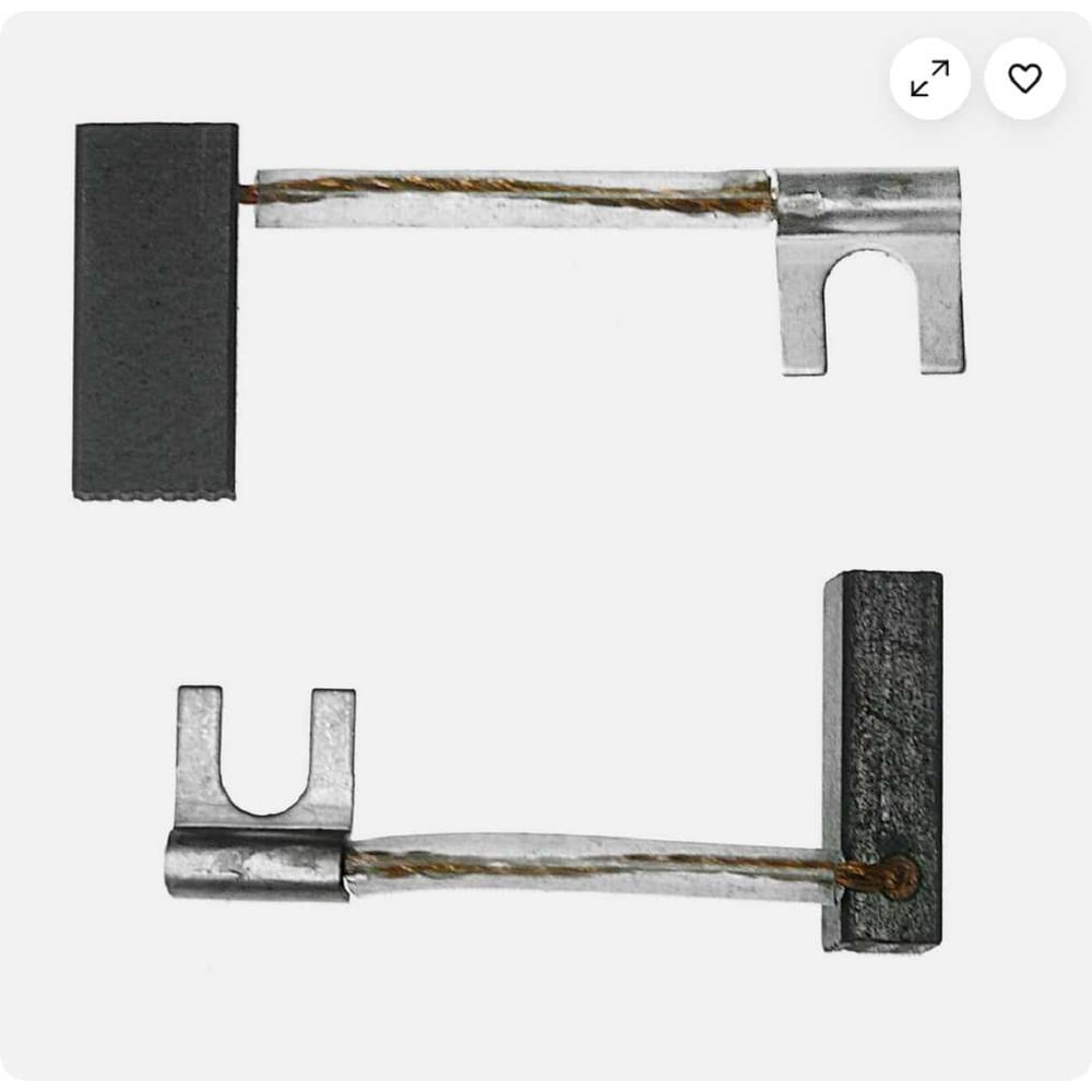 Изображение товара Комплект графитовых щеток для дрелей Asein FEIN OEM 30711067004 2 шт