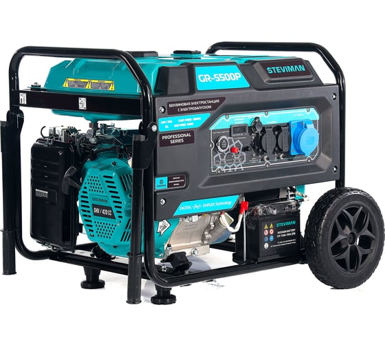 Изображение товара Бензиновый генератор Steviman GR-5500P