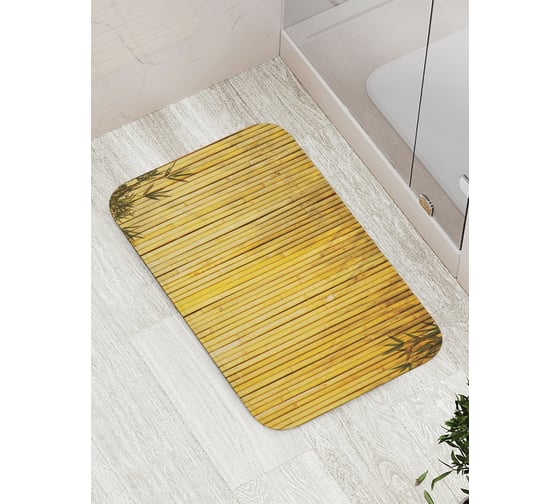 Изображение товара Коврик противоскользящий JoyArty "Бамбуковые стебли" для ванной, сауны, бассейна, bath_13721