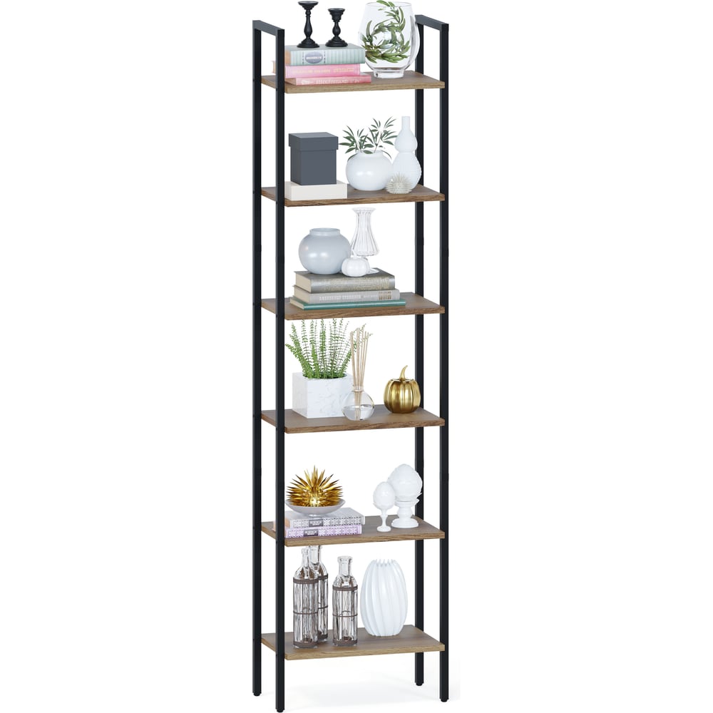 Изображение товара Стеллаж СОКОЛ Дуб делано СТ-400 металлический современный дизайн