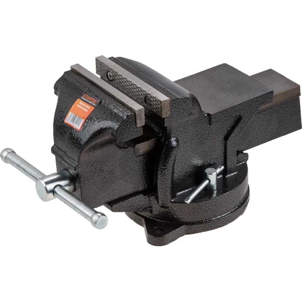 Изображение товара Профессиональные слесарные тиски STARTUL PROFI 200мм с функцией поворота