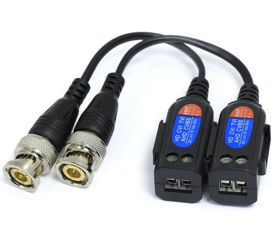 Изображение товара Одноканальный пассивный приемо-передатчик Amatek AV-T5SC по витой паре (комплект 2шт) 7000277