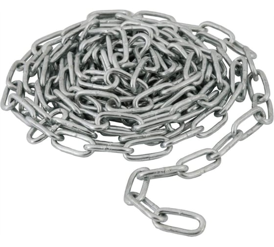 Изображение товара Цепь ООО ТД "ГРЯЗИНСКИЙ ЗАВОД ЦЕПЕЙ" 6x19x21-Ц, 25 м 4687206839212