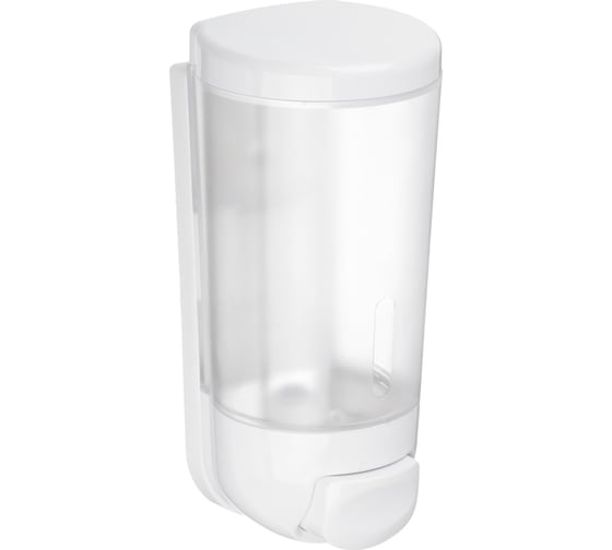 Изображение товара Дозатор для жидкого мыла SonWelle настенный, 400 мл., белый, ПВХ 542-118
