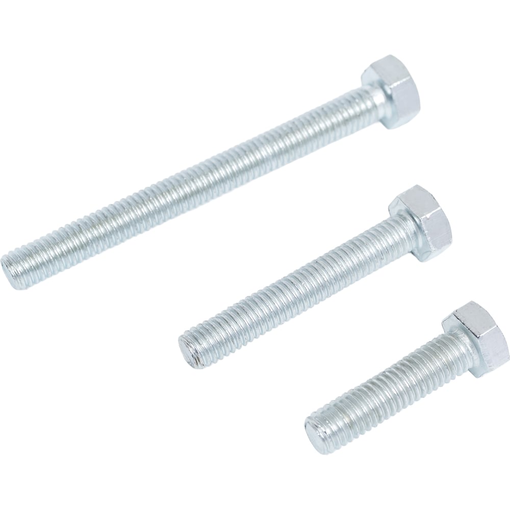 Изображение товара Набор оцинкованных болтов, гаек и шайб Крепсталь М5, 240 шт.