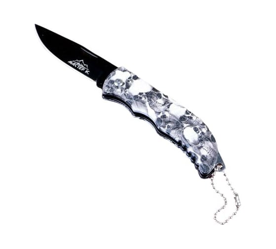 Изображение товара Перочинный складной нож Мастер К Черепа лезвие 6.6 см 4411910