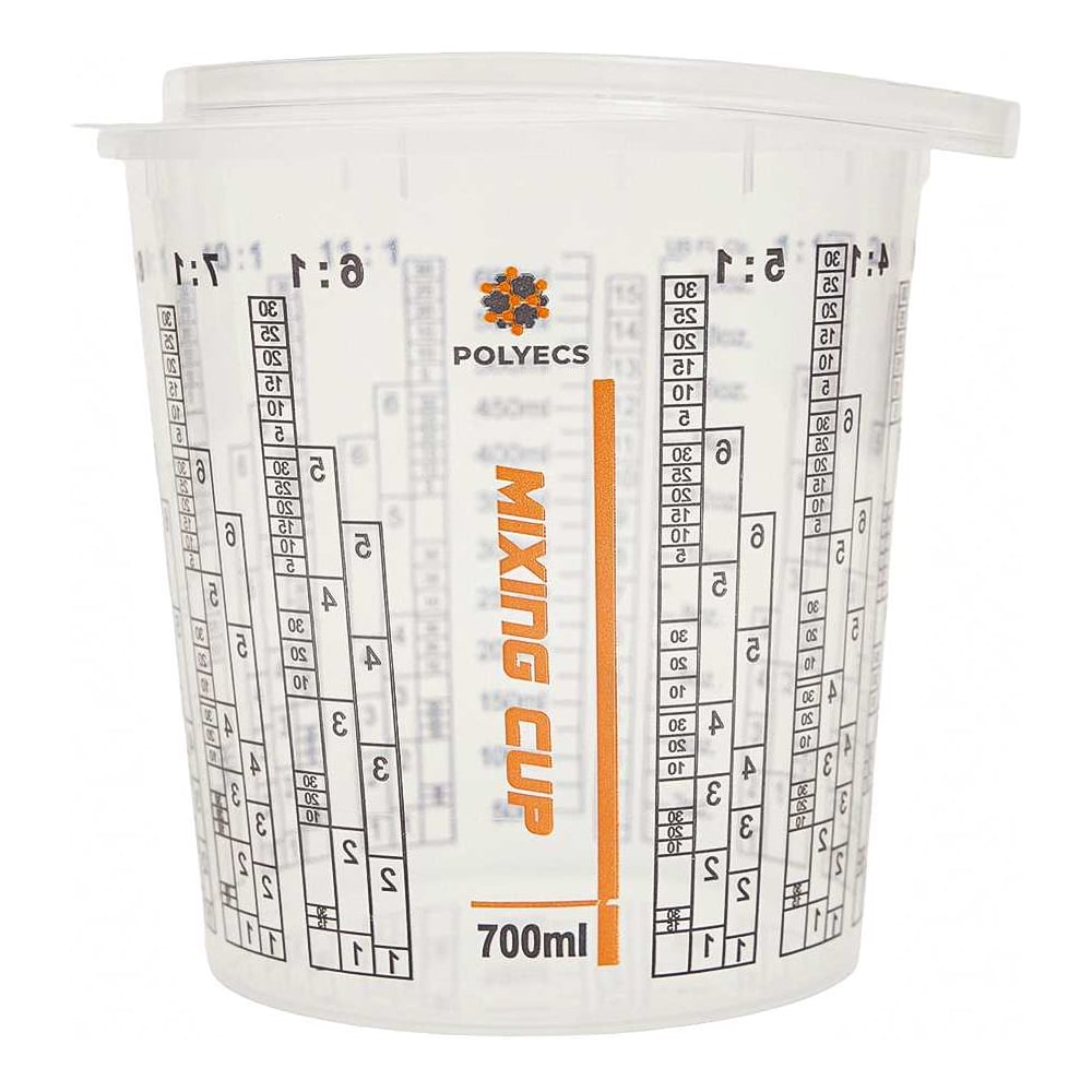 Изображение товара Мерная емкость для смешивания ЛКМ Polyecs 700 мл, 25 шт