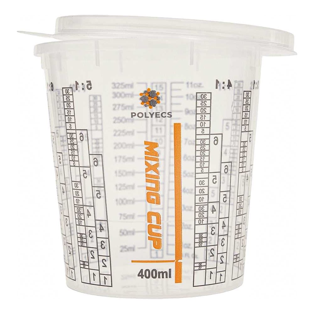 Изображение товара Мерная емкость Polyecs для смешивания ЛКМ 400 мл, 25 шт