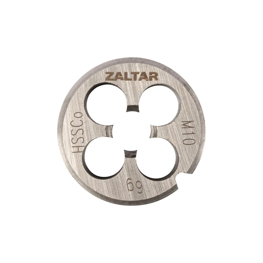 Изображение товара Плашка круглая резьбонарезная ZALTAR HSS-E, DIN 223, M10x1.5 ZA-03806