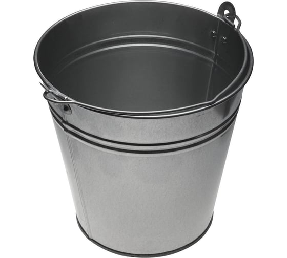 Изображение товара Оцинкованное ведро для непищевых продуктов Без бренда 9 л 39300-09