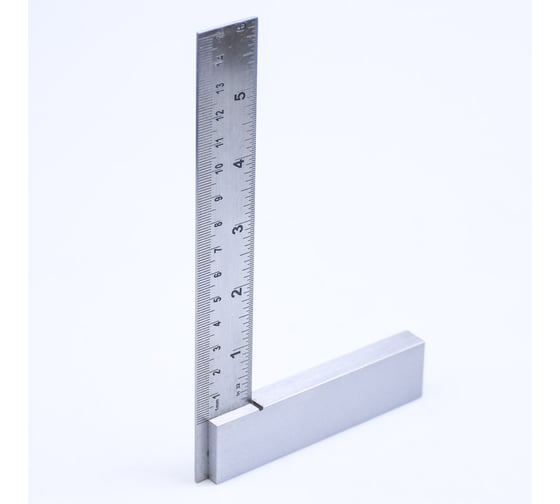 Изображение товара Угольник слесарный GOLDRATIO с подошвой, 150мм М00023935