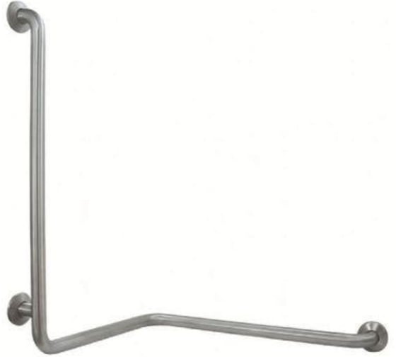 Изображение товара Поручень угловой для двух стен NOFER левый матовый 15049.S