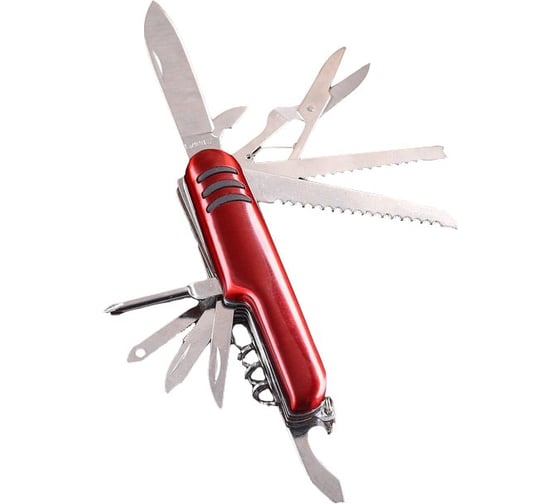 Изображение товара Швейцарский нож Мастер К 11 функций, красный 234818