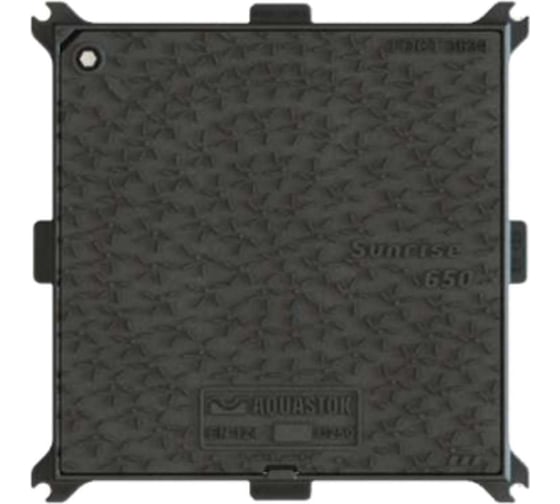 Изображение товара Люк чугунный квадратный Sunrise 650 С250 Aquastok 56501