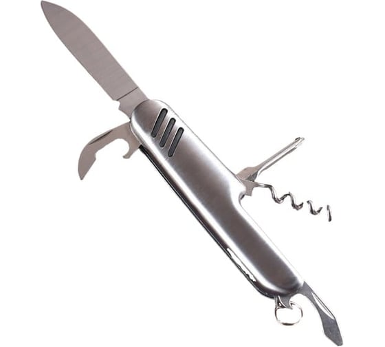 Изображение товара Швейцарский нож Мастер К 5 функций, рукоять с насечками 610709