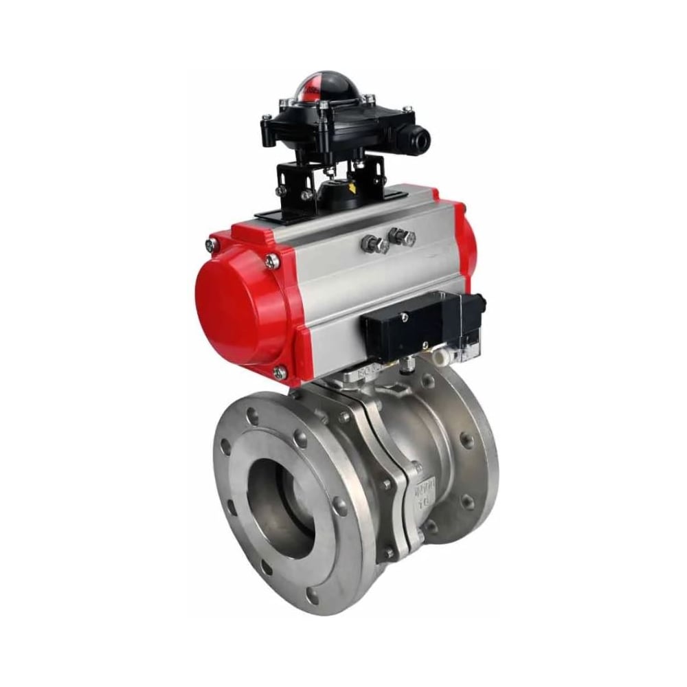 Изображение товара Полнопроходной двухходовой кран шаровой из нержавеющей стали Ду250 Ру16 DN.ru