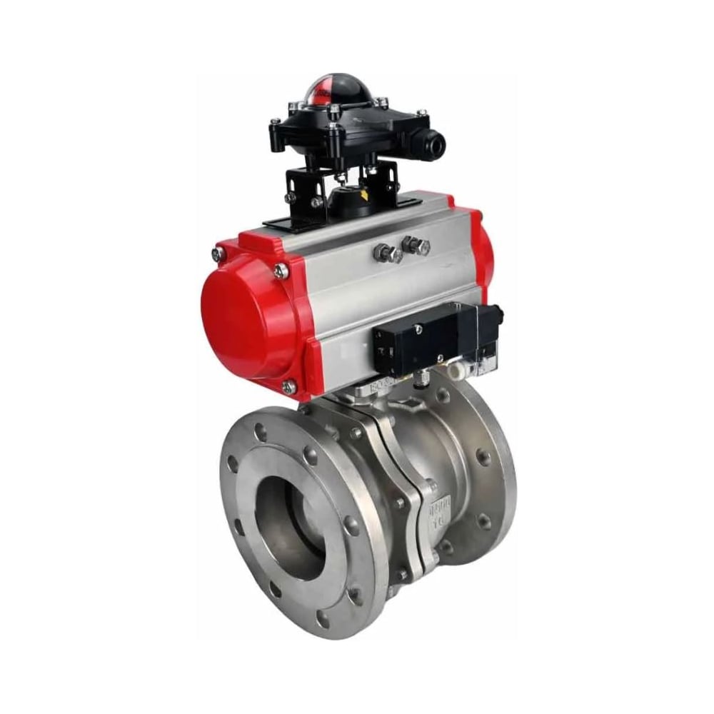 Изображение товара Кран шаровой DN.ru 316-316-PTFE-F-ISO-R Ду250 Ру16 двухходовой разборный нержавеющая сталь