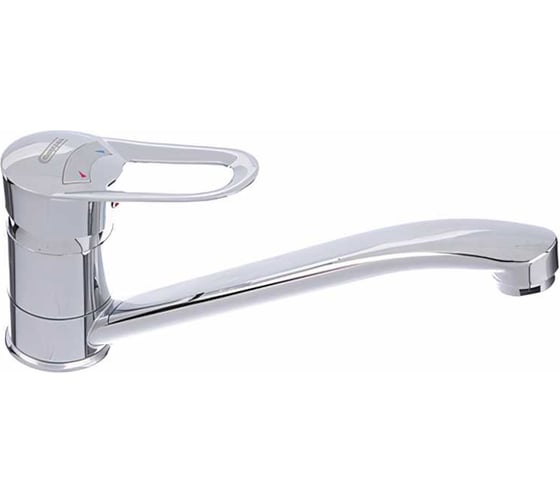 Изображение товара Смеситель для кухни СоюзКран низкий излив 25 см, керамический картридж 40 мм, хром, цинк SK01-I125 567-058