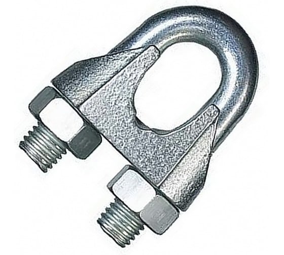 Изображение товара Зажим для троса КОСТИНСТРОЙ DIN741 6мм (40шт) 35360