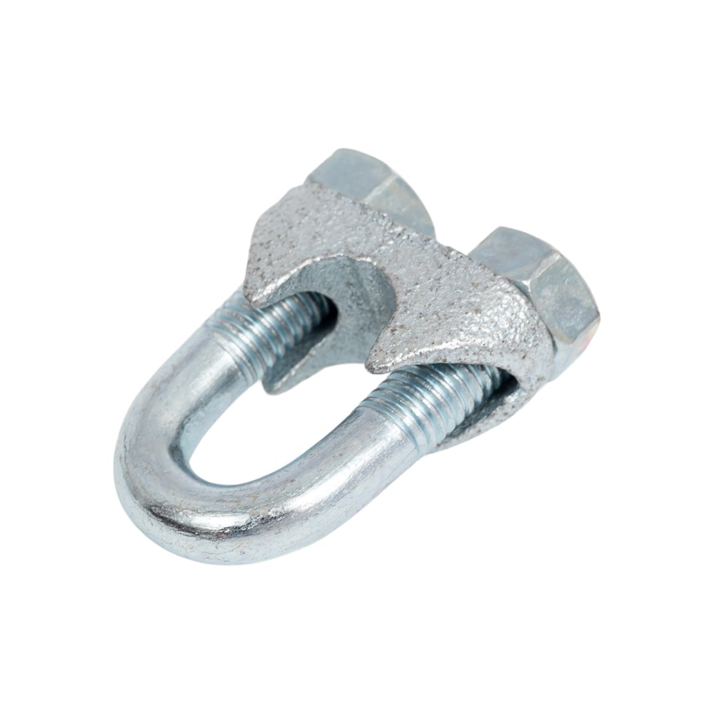 Изображение товара Зажим для троса КОСТИНСТРОЙ DIN741 10мм 20 шт для надежного крепления