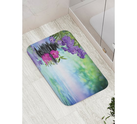 Изображение товара Коврик противоскользящий JoyArty "Ароматное купание" для ванной, сауны, бассейна, bath_15599