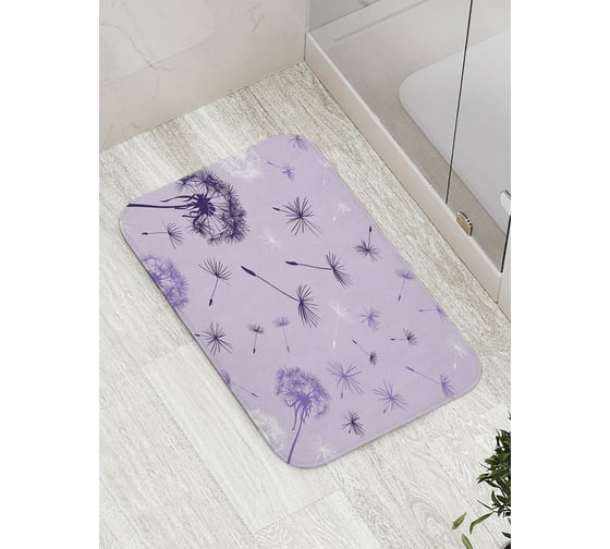 Изображение товара Коврик противоскользящий JoyArty "Полет одуванчика" для ванной, сауны, бассейна, bath_7938