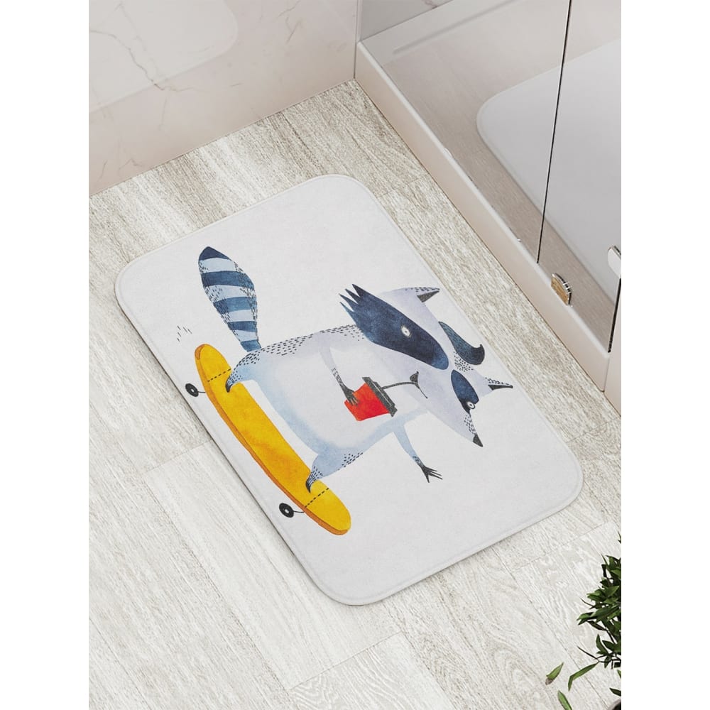 Противоскользящий коврик для ванной, сауны, бассейна JOYARTY - bath_78618