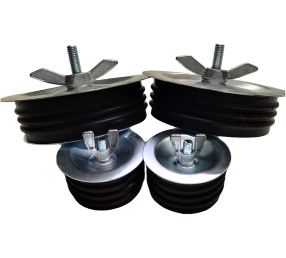 Изображение товара Механическая заглушка МГ DN100 (4) для стальных/чугунных/ПВХ труб ZENIKA МЗ-6096