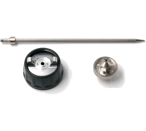 Изображение товара Набор для краскопультов Walcom GENESI ALLUMINIO HTE CLEAR 1,3мм (распыляющая головка, сопло, игла) W050013