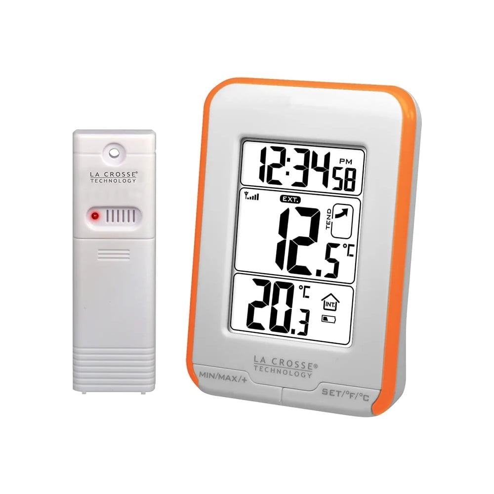 Изображение товара Термометр с наружным датчиком La Crosse Technology WS6810W-ORA бытовой