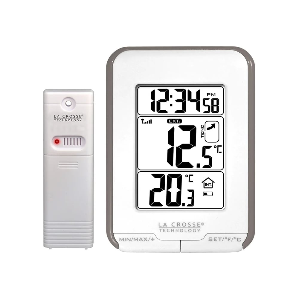 Изображение товара Термометр с наружным датчиком La Crosse Technology тауп WS6810 WS6810WHI-TAU