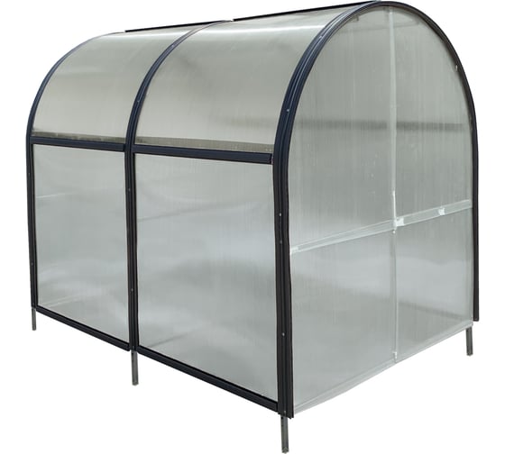 Изображение товара Парник ТМК Удача плюс 1,5м х 2 м х 1,8 м (высота) поликарбонат 3,7 мм, без грядки TMK 117-678