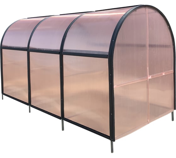 Изображение товара Парник ТМК Удача плюс 1,5м х 3 м х 1,8 м (высота) поликарбонат НАНО 4 мм, без грядки TMK 117-739