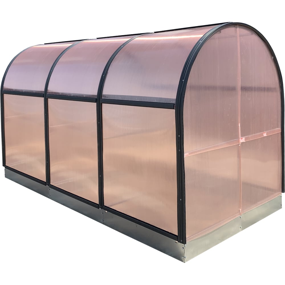 Изображение товара Парник ТМК Удача плюс 1,5м х 3 м с грядкой из поликарбоната